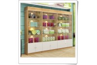 TỦ KÍNH TRƯNG BÀY GỖ CÔNG NGHIỆP CHO SHOP